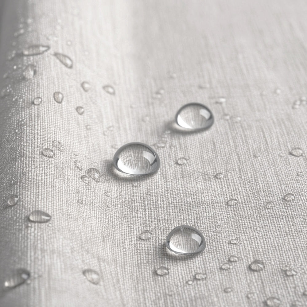 Abwaschbares Tischset aus Leinen mit Acrylbeschichtung – wasserabweisend, pflegeleicht und stilvoll für jede Tischdekoration.