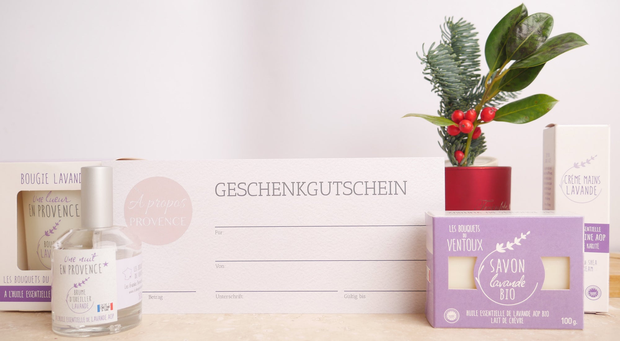 Provence Geschenk Gutschein - Freude verschenken!